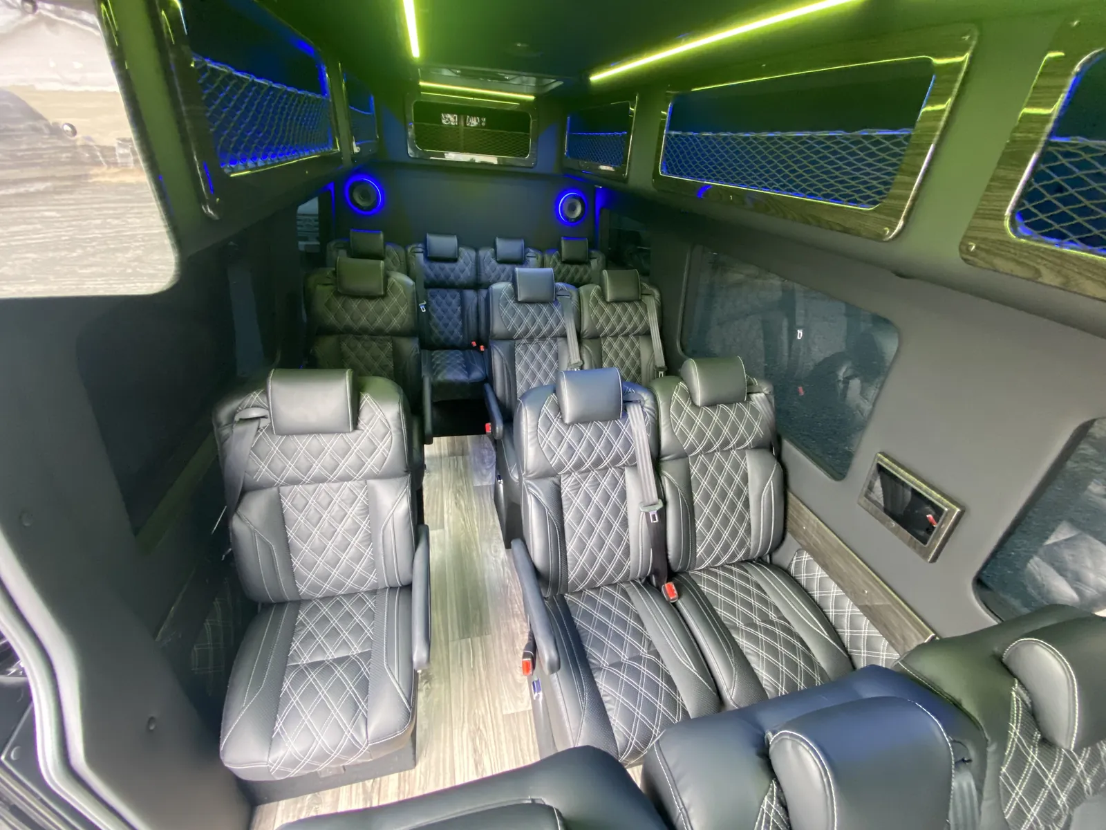 Executive Sprinter seating and cabin