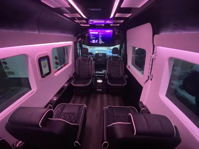 Jet Sprinter captain chairs and table, photo 3 of 75, Sprinter Service NYC