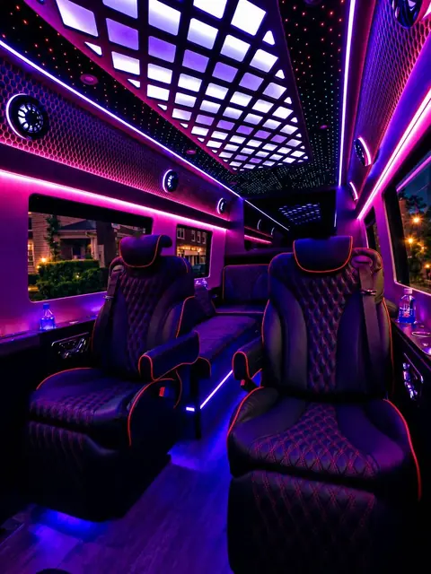 Jet Sprinter captain chairs and table, photo 5 of 75, Sprinter Service NYC