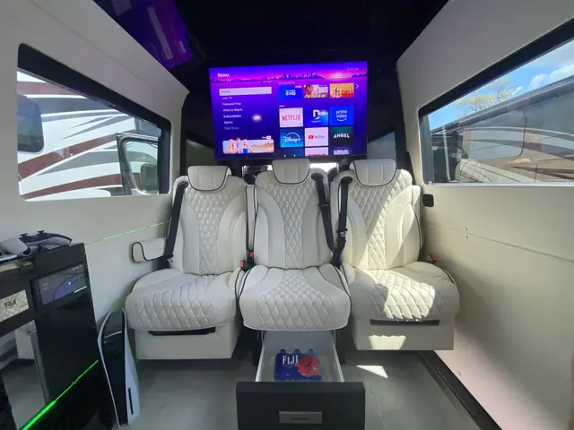 Jet Sprinter captain chairs and table, photo 13 of 75, Sprinter Service NYC