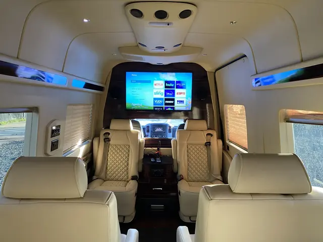 Jet Sprinter captain chairs and table, photo 14 of 75, Sprinter Service NYC