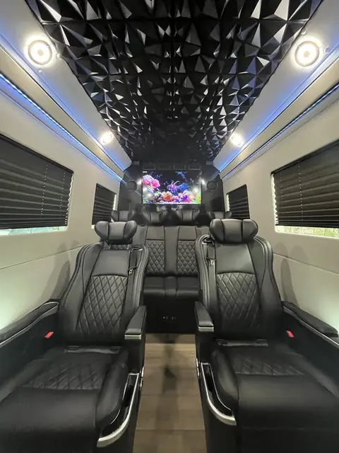 Jet Sprinter captain chairs and table, photo 20 of 75, Sprinter Service NYC