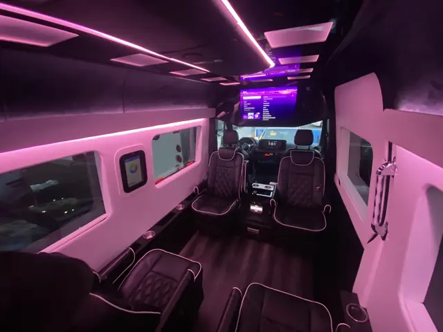 Jet Sprinter captain chairs and table, photo 27 of 75, Sprinter Service NYC