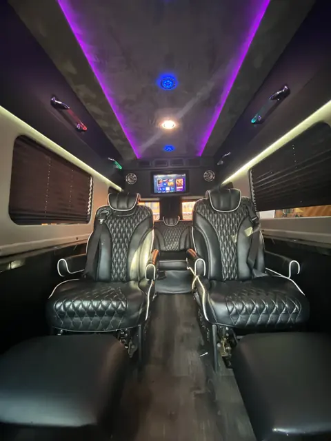 Jet Sprinter captain chairs and table, photo 38 of 75, Sprinter Service NYC