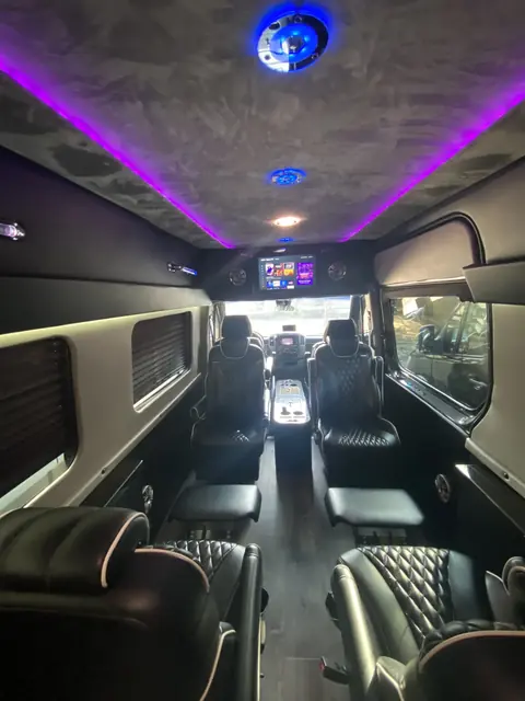 Jet Sprinter captain chairs and table, photo 39 of 75, Sprinter Service NYC