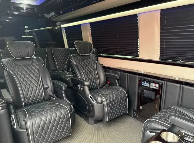 Jet Sprinter captain chairs and table, photo 45 of 75, Sprinter Service NYC