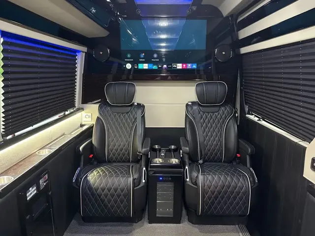 Jet Sprinter captain chairs and table, photo 48 of 75, Sprinter Service NYC