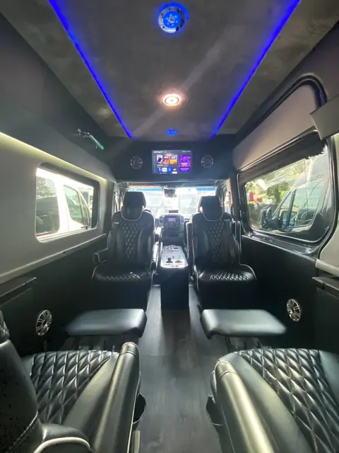 Jet Sprinter captain chairs and table, photo 56 of 75, Sprinter Service NYC