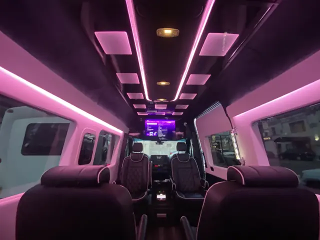 Jet Sprinter captain chairs and table, photo 58 of 75, Sprinter Service NYC