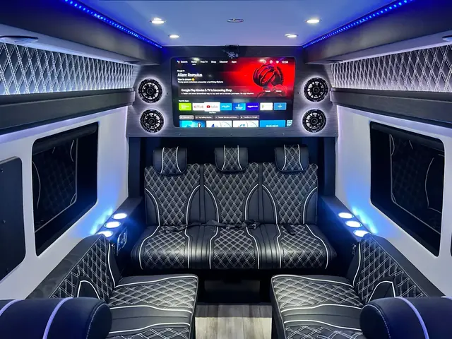 Jet Sprinter captain chairs and table, photo 62 of 75, Sprinter Service NYC