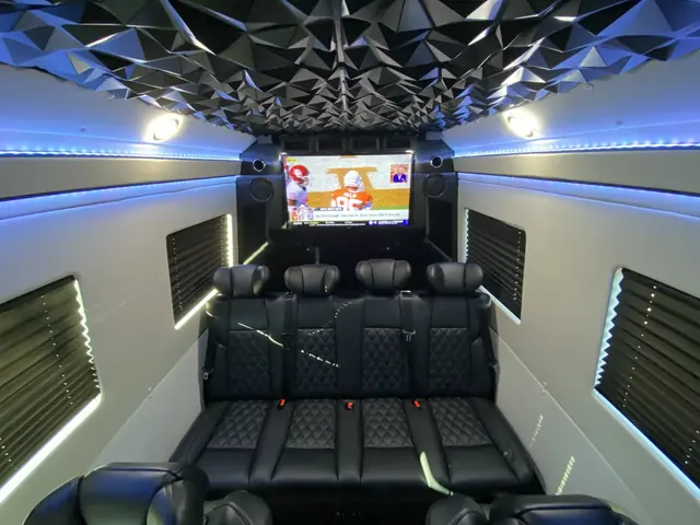 Jet Sprinter captain chairs and table, photo 72 of 75, Sprinter Service NYC
