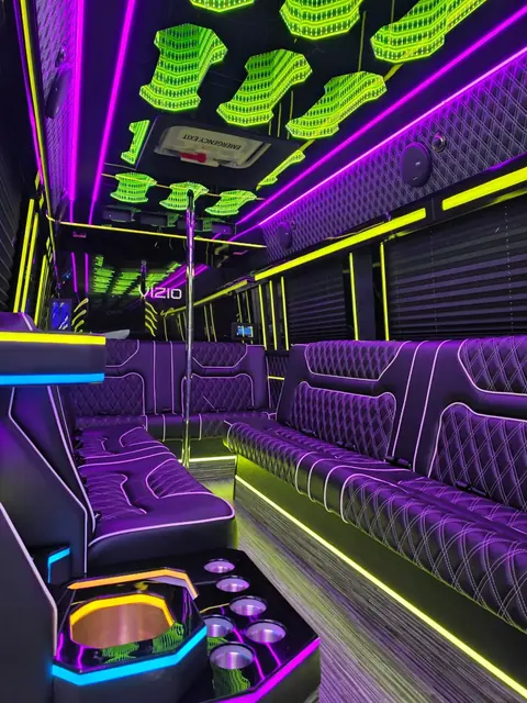 Limo Sprinter lounge seating, photo 3 of 15, Sprinter Service NYC