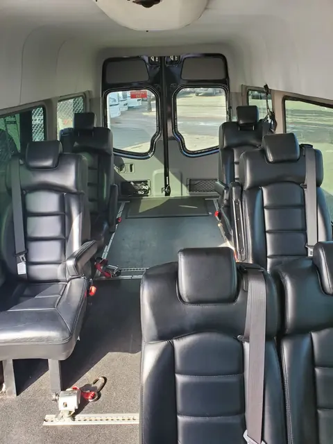 Wheelchair-accessible (ADA/WAV) Sprinter cabin and lift, photo 2 of 10, Sprinter Service NYC