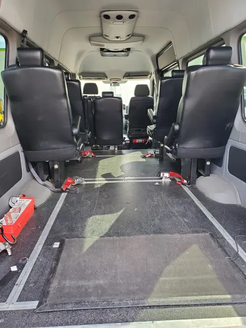 Wheelchair-accessible (ADA/WAV) Sprinter cabin and lift, photo 4 of 10, Sprinter Service NYC